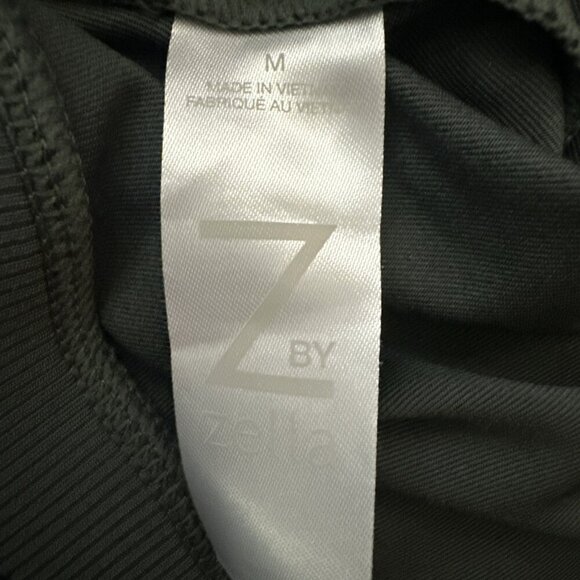 Zella Restore Soft Medium Pocket Joggers Olive Green Drawstring Tapered Gym - Picture 9 of 10